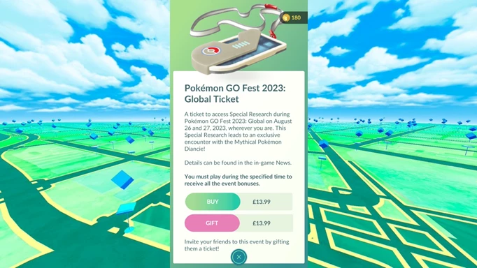 Pokemon GO Fest 2023 Global Tickets Pokemon GO Timed Research to Unlock Glowing Strides