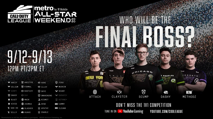 Call Of Duty League All-Star Weekend