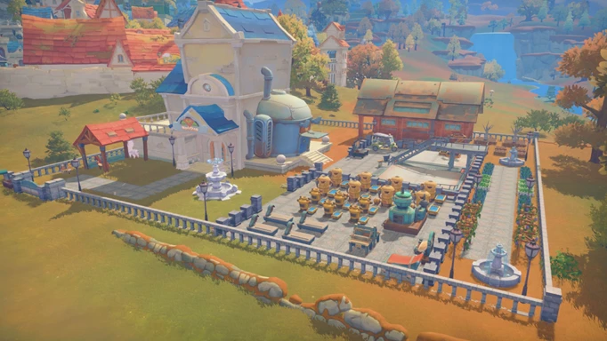 a farm in My Time at Portia