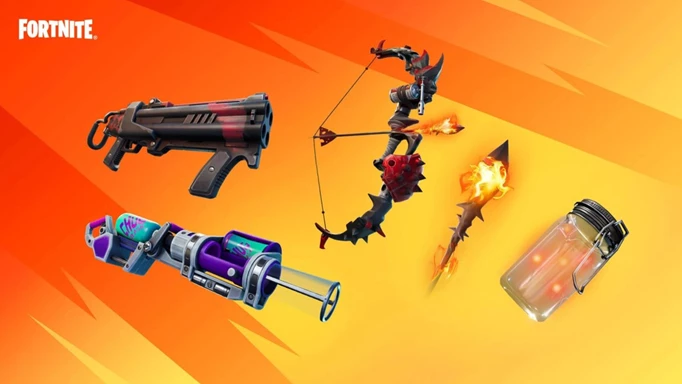 Some of the unvaulted weapons in Chapter 5 Season 1