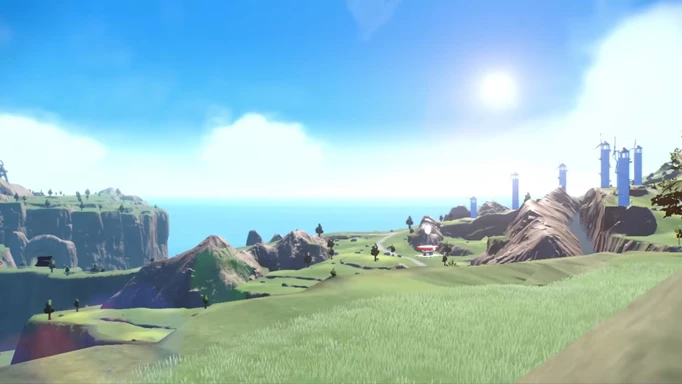 The expansive open-world region that players can explore following the Pokemon Scarlet and Violet release date.