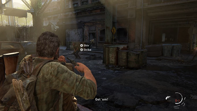 The Last of Us Part 1 Combat Accessibility