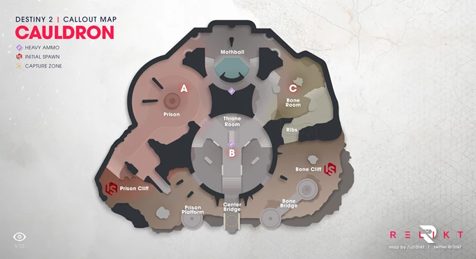 Destiny 2 Cauldron map by Relikt
