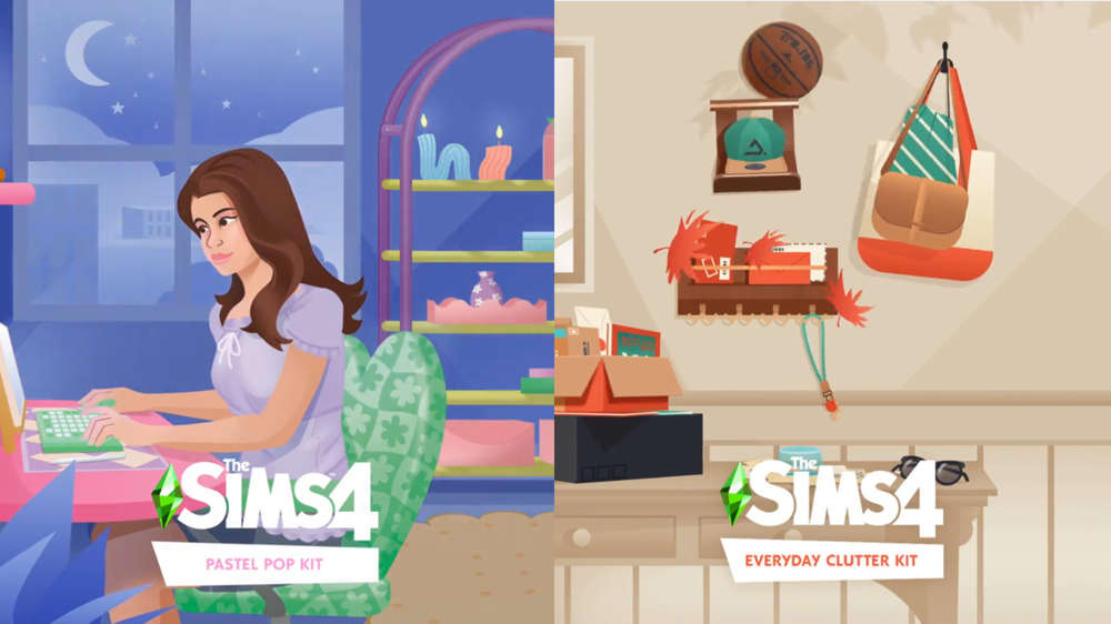 The Sims 4 Clutter Kit And Pastel Kit: What Do You Get?