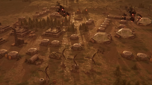 Base set-up in MENACE