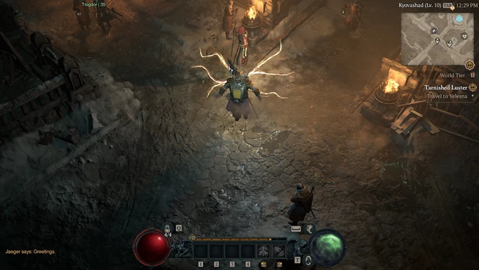 an image of the Wings of the Creator emote in Diablo 4