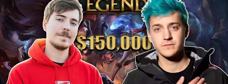 Mr Beast And Ninja Confirm $150k League of Legends Showdown