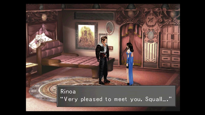 a screenshot from Final Fantasy VIII remastered
