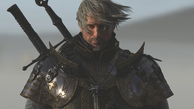 The Witcher Fan Art Shows Off Mads Mikkelsen As Geralt