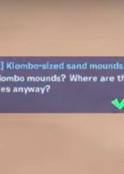 How to find sand mounds for the Lost and Mound Secret Klombo Quest in Fortnite
