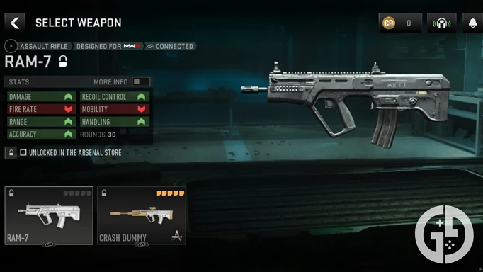 The RAM-7 Assault Rifle in Warzone Mobile