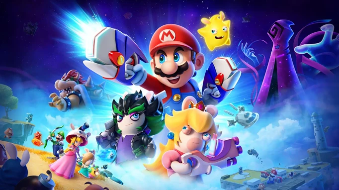 a promotional image of Mario + Rabbids Sparks of Hope