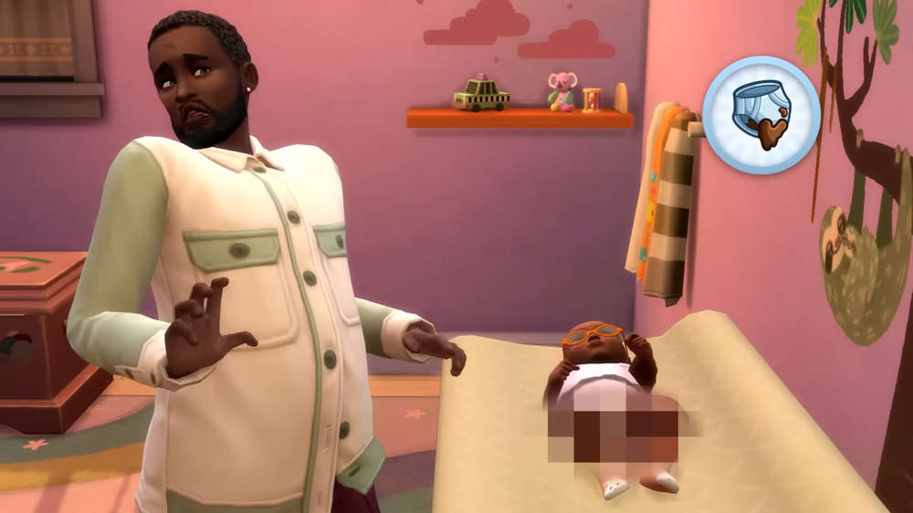 The Sims 4 infant changing table missing explained