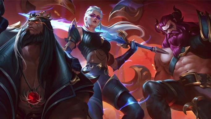 League of Legends rank distribution: a group of Champions ready for a fight