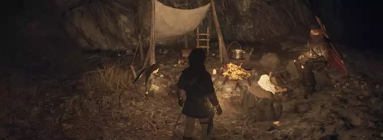 How to make a camp in Dragon's Dogma 2 with a Camping Kit