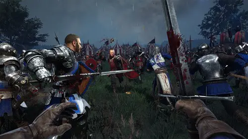 Screenshot of combat in Chivalry 2