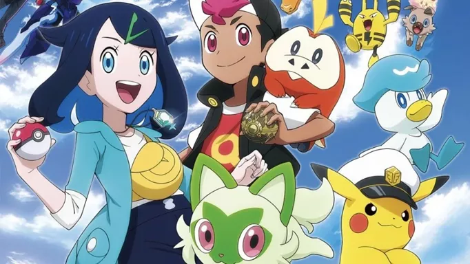 Pokemon Horizons' protagonists, Liko and Roy.
