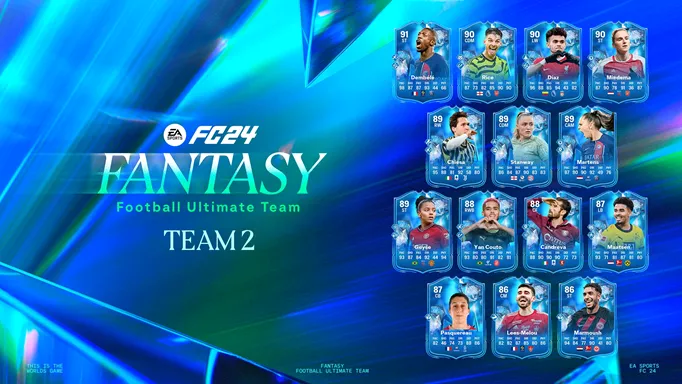 Image of the EA FC 24 Fantasy Team 2 players