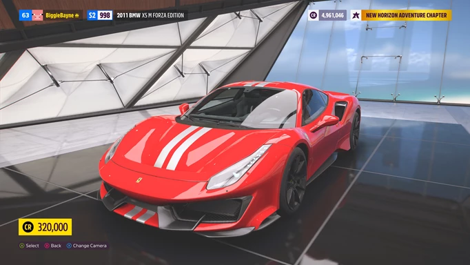 A Ferrari.