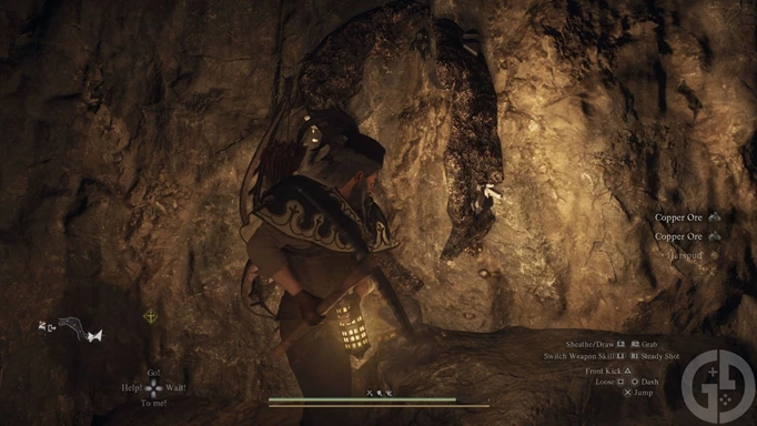 A mined Ore deposit in Dragon's Dogma 2
