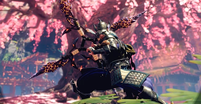 Wild Hearts screenshot showing a character wielding a weapon