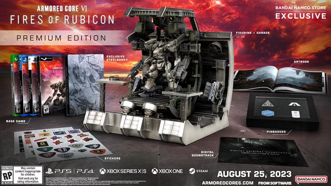 Armored Core VI Premium Edition charges $450 for a dollhouse