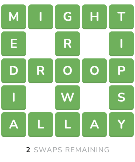 Waffle Answers 30th October