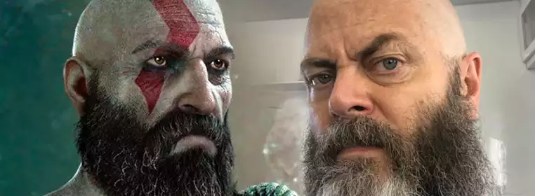 God Of War Fans Obsessed With Nick Offerman Playing Kratos