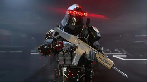 Laser eyes Operator Warzone