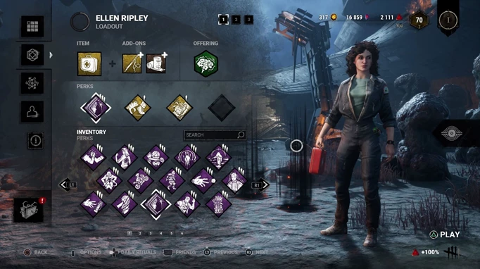 The Adept Build for Ellen Ripley, one of the best builds she can use in Dead by Daylight
