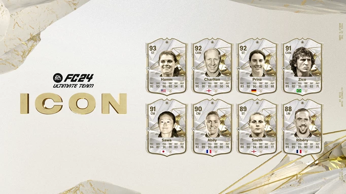 Image of the new Icons in EA FC 24