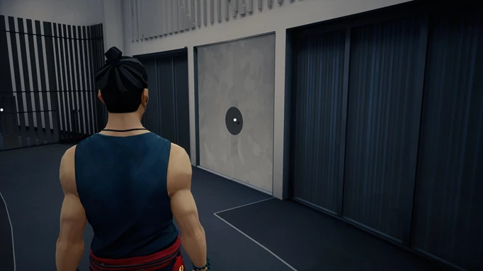 Sifu Detective Board: a locked doorway.