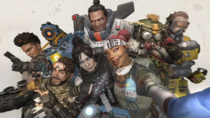 Characters from Apex Legends.