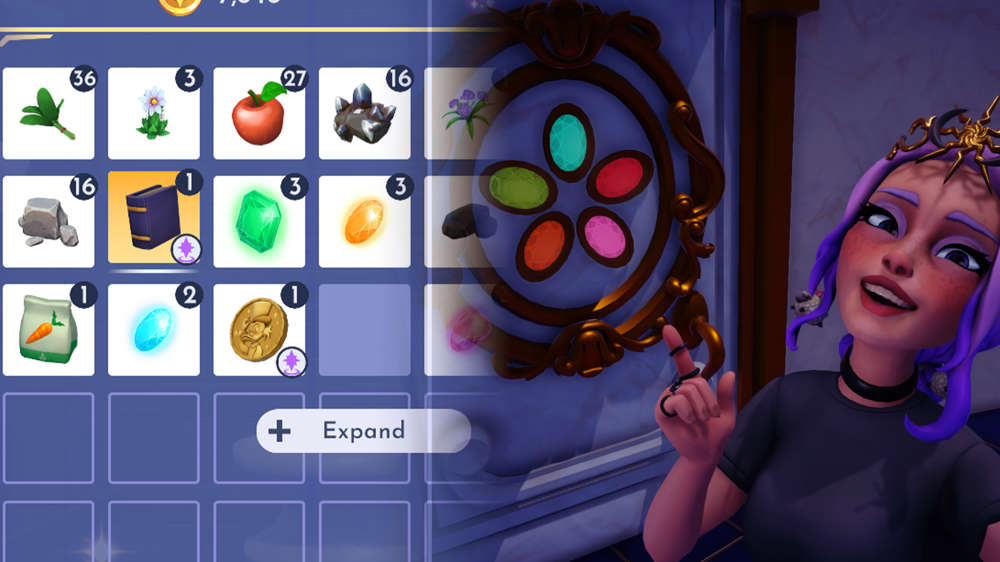 Where to use the Conspicuous Book in Disney Dreamlight Valley: 'The Secret Door' quest