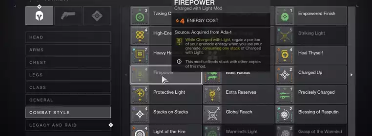 Destiny 2 Firepower Mod: What Does It Do?
