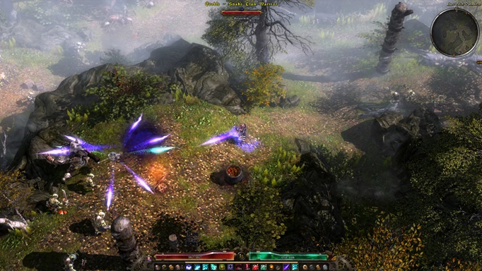An in-game screenshot of Grim Dawn