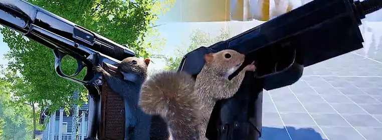 Squirrel With A Gun Is Your Latest Viral Sensation
