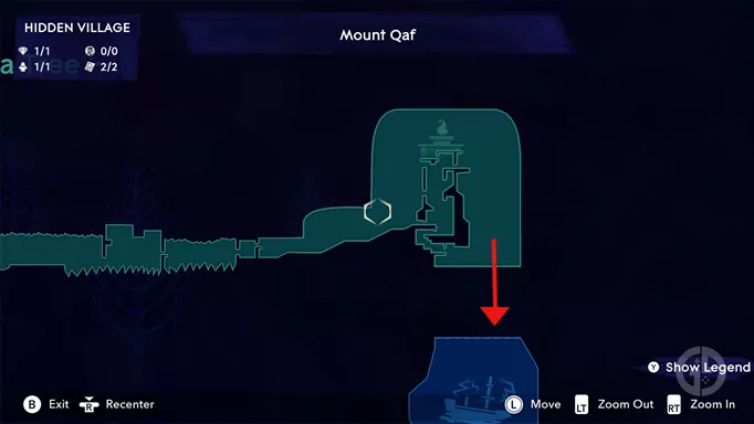 image showing how to find the Ghost Ship in Prince of Persia: The Lost Crown