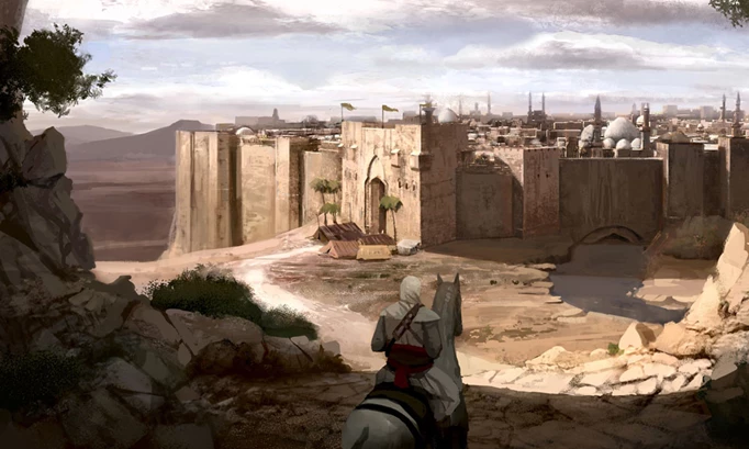 Concept art for Assassin's Creed 1