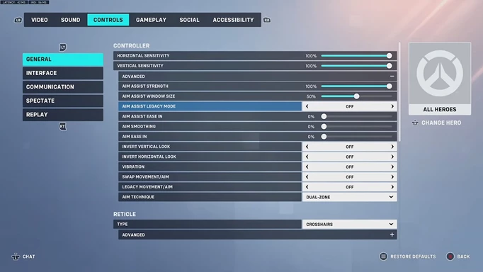 overwatch 2 aim assist legacy mode