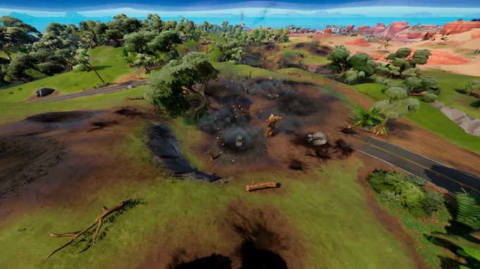 fortnite-usine-gaules-at-bomb-crater-clusters-what-are