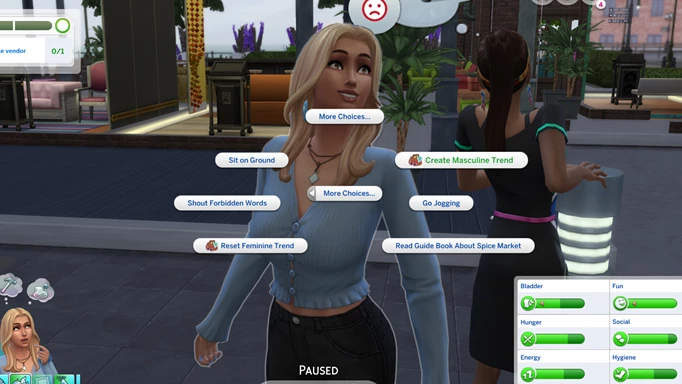 Creating an outfit trend in The Sims 4