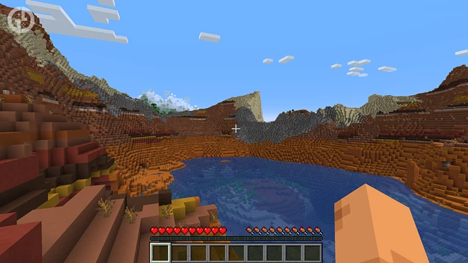 A Valley in Minecraft