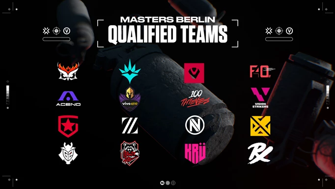 All the Qualified Team for VCT Masters Berlin