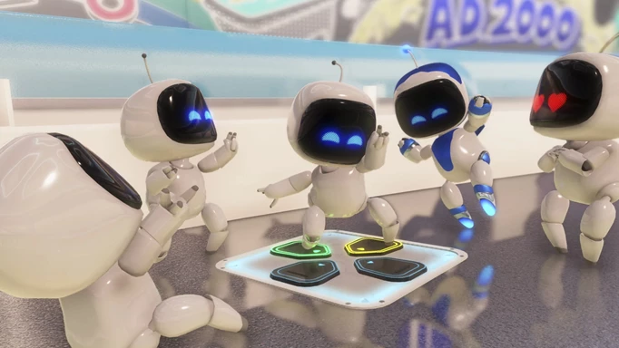 Key art of Astro Bots in Astro's Playroom