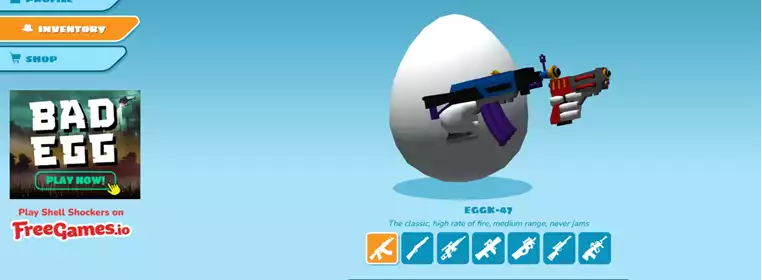 All active Shell Shockers codes to redeem & see how EGG ORG was defeated