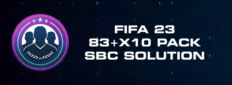 FIFA 23 83+x10 SBC Solution