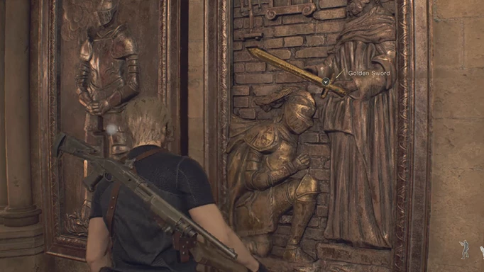 How to solve the Resident Evil 4 sword puzzle order