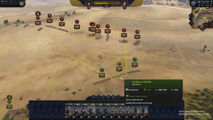 an image of a battle in Total War Pharoah
