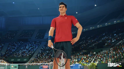 Roger Federer In Topspin 2K25